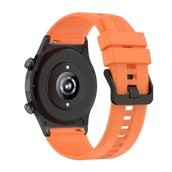 Rem til Honor Watch GS3 Blød Silikone Orange
