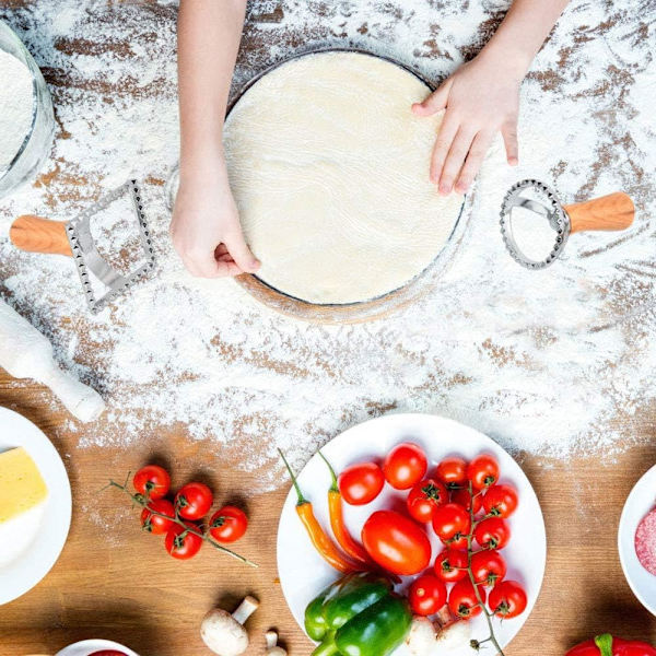 4 stk Ravioli Stempler Maker Cutter Form, Ravioli Cutter Stempler Sæt, Ravioli Stempler Maker Cutter, Form