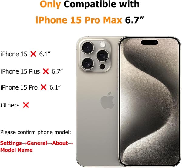 Kompatibel med iPhone 15 Pro Max-deksel for kvinner og jenter, bølget ramme fleksibelt mykt silikondeksel