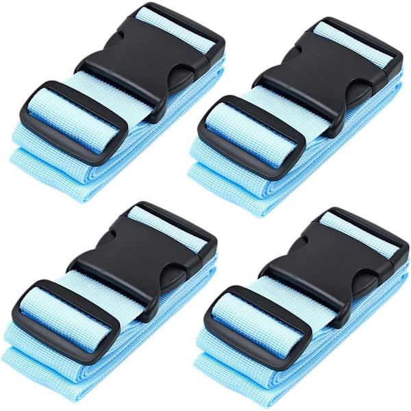Resväskor Remmar för Resväskor Rem Resväska Bälten, 4-Pack