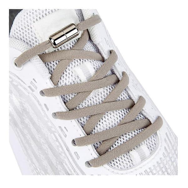Elastiska sneakers med elastiska skosnören utan knytning