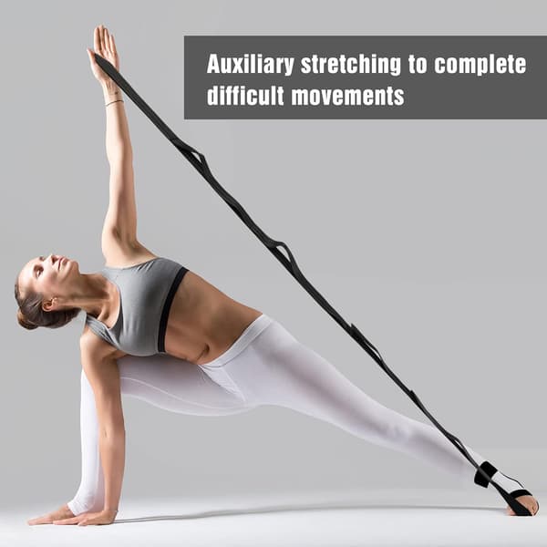 Flex Strap, Stretching Strap Yoga Strap til udstrækning med løkker, Fascia Stretcher Flex strap til Pilates Body Training