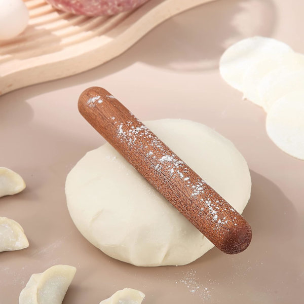 Kavel för bakning, trädeg franska kavelrullar pizzdeg rulle, klimp pin paj kakkavelrullar