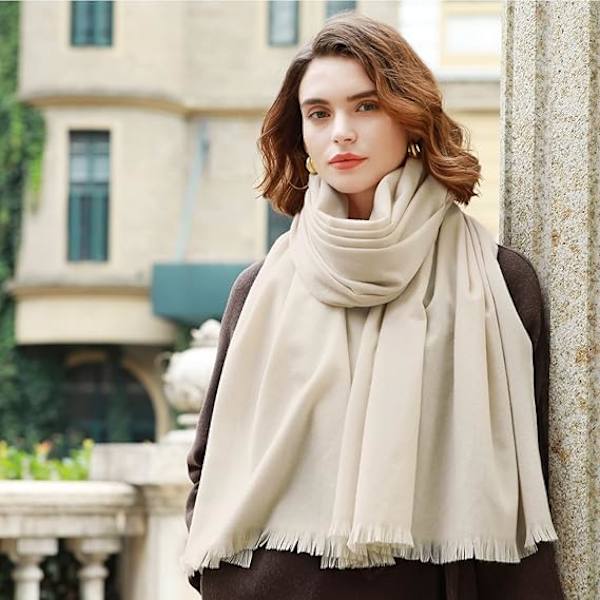 Pashmina Shawl Wraps til Kvinder Tørklæde til Bryllup Store Vintertørklæder Bløde Shawls og Wraps til Aftenkjoler