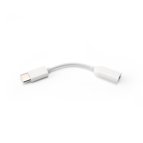 XIAOMI OEM USB Type-C till 3,5 mm ljudadapterkabel - Vit