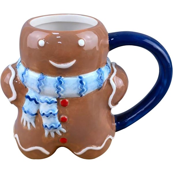 Julekrus Keramiske Porselenskrus Keramiske Kaffekopper Jule Julekrus Gaver DIY Krus Jule Keramisk Kopp (430ml)