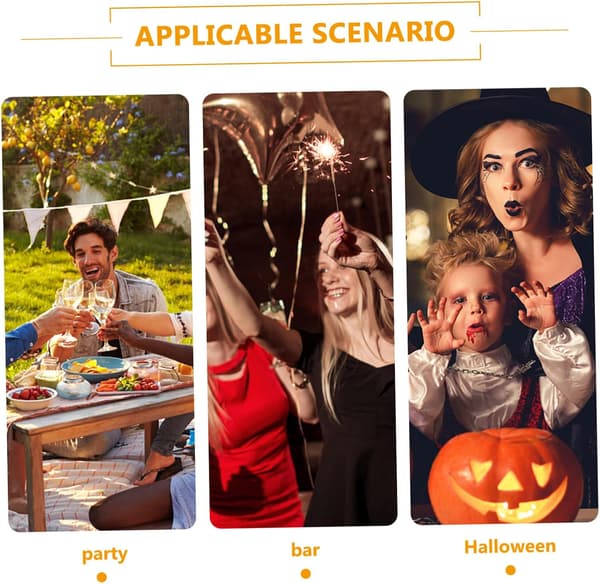 30 engangspapirkopper, perfekte til Halloween.