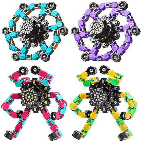 Finger Spinning Toy Snurrebass Leke