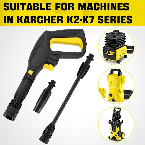 2175 Psi Højtryksrenserpistolsæt til Karcher K2-K7 Udskiftning af Højtryksrenser Tilbehør