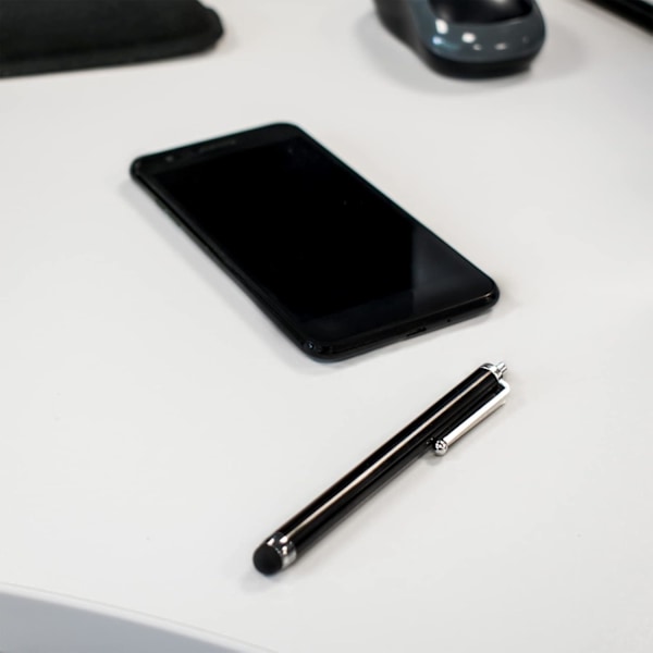 2 stk. Sort Smart Phone Pen Stylus, Silikone Tip Penne til Touch Screen Enheder