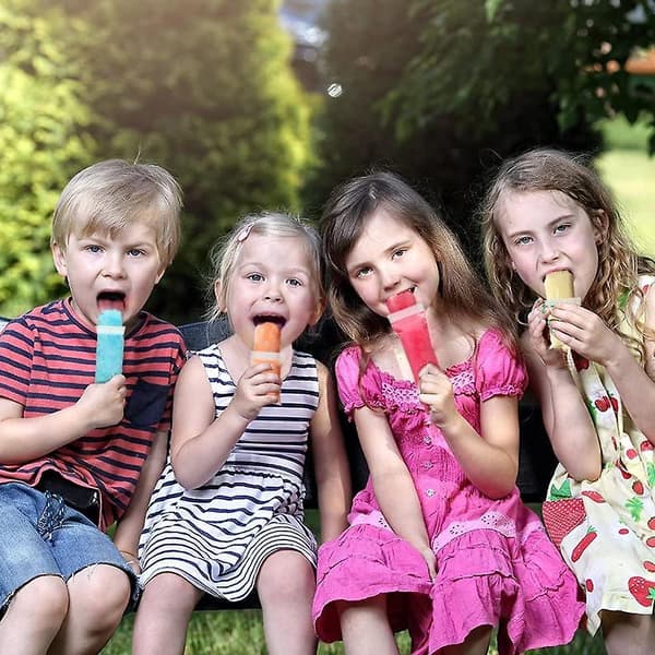 Engangs ispinneformposer | for sunne snacks, yoghurtpinner, isgodteripinner | Leveres med en trakt