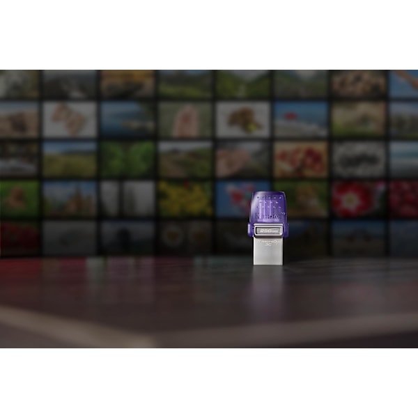 Kingston DataTraveler microDuo 3C USB-minne 256GB USB Gen 3 Type-C och Type-A - DTDUO3CG3/256GB 256G