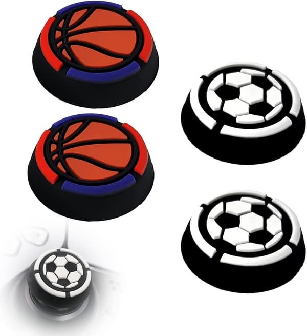 3D Tommelpinnehette Grip-sett Sikteassistenthetter for XBOX/360/ONE Kontrollertilbehør PS4 PS5 Kontrollertilbehør, Stick-tilbehør set 3