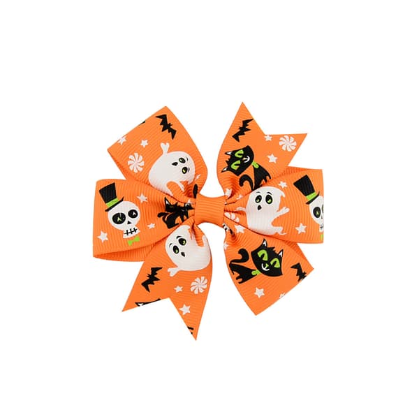 Halloween Græskar Flagermus Hårklemmer Hårnåle Tilbehør til Piger