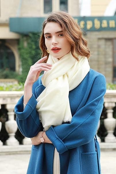 Pashmina Shawl Wraps til Kvinder Tørklæde til Bryllup Store Vintertørklæder Bløde Shawls og Wraps til Aftenkjoler