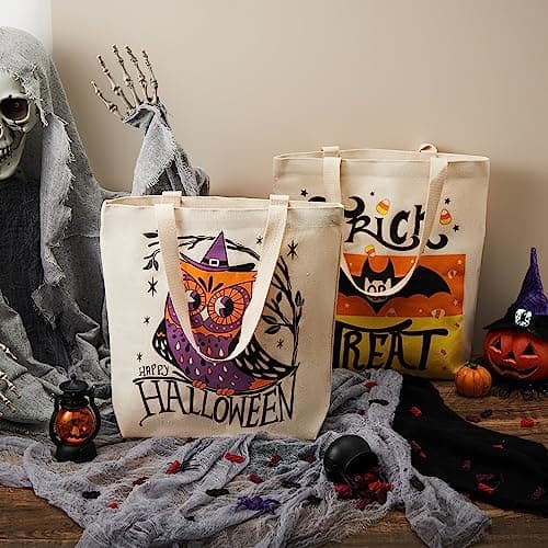 3 stk stor Halloween-veske, 34x42cm