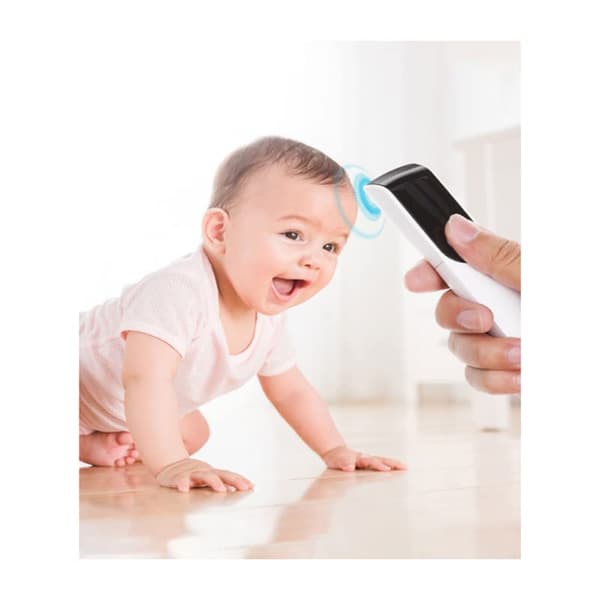 Medicinsk Infrarød Pande Termometer Berøringsfrit Termometer til Voksen Barn Baby, LCD Display