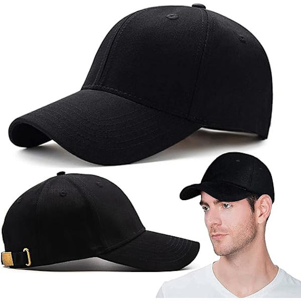 Enkla basebollkepsar, med justerbart spänne, för användning vid löpning, gym, mode, kontor och utomhus Unisex