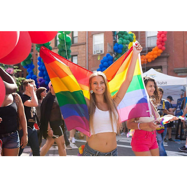 Regnbue Øreringe Pride Øreringe til Kvinder