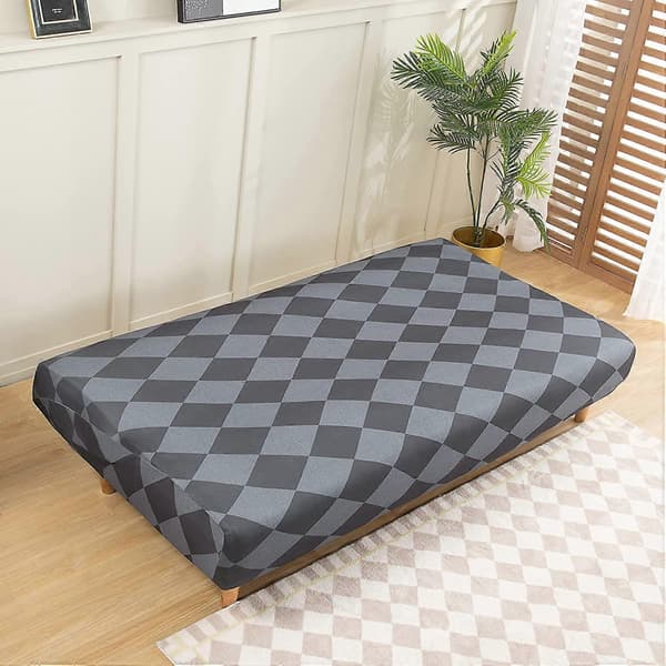 Sofföverdrag Utan Armstöd för Bäddsoffa Utan Armstöd, 190-210cm