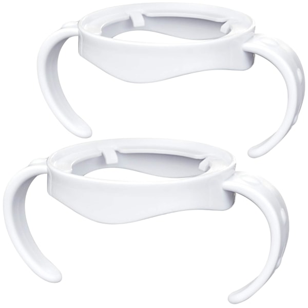Babyflaskehandtag för Philips Avent Natural Babyflaskor, Kompatibel Avent Flaskhållare för Baby, 2-pack