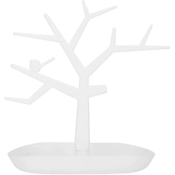 Smykkestativ Treform (Hvit)