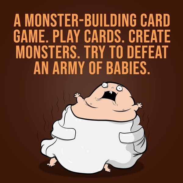 Exploding Kittens Bears vs Babies av Exploding Kittens - Kortspill for voksne, tenåringer og barn - Morsomme familiespill