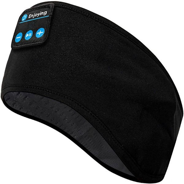 Sovhörlurar Bluetooth Pannband Hörlurar För Avkoppling black