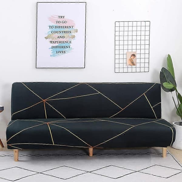 Sofföverdrag Utan Armstöd för Bäddsoffa Utan Armstöd, 190-210cm