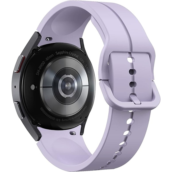 Kompatibel med Galaxy Watch 5 Pro 45mm armbånd, silikone udskiftningsremme til mænd og kvinder til Samsung Galaxy Watch 5, Galaxy Watch 4 Classic