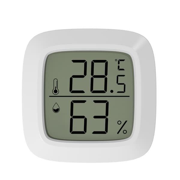 5 stk. Digitalt Hygrometer Termometer Hjem, Bærbart Hygrometer Termometer for Temperaturmåling for Hjemmekontor Barnerom