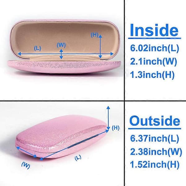 Unisex Hard Shell Brilleetui, Beskyttende Etui For Briller