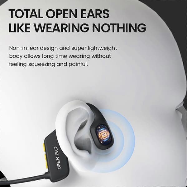 Type A Openear Bone X2 IP68 Vandtætte Bone Conduction Bluetooth Hovedtelefoner med 8G Hukommelse