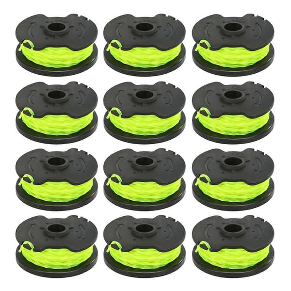 HT19-401-004-20 12 stk. udskiftningsspole plæneklippertilbehør til Hyper Tough 40V Max String Trimmer / H