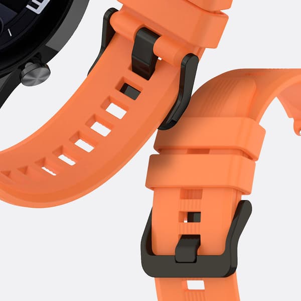 Rem til Honor Watch GS3 Blød Silikone Orange