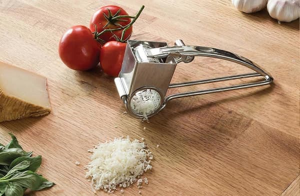 Roterende ostehøvl, 18/8 rustfrit stål