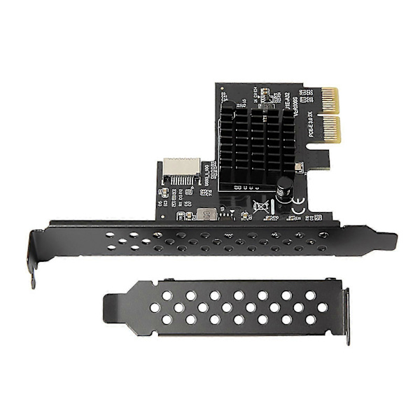 PCI-e 2x til USB3.1 Type-e utvidelseskort A-key Gen2 Chassis Front 10gb Asmedia