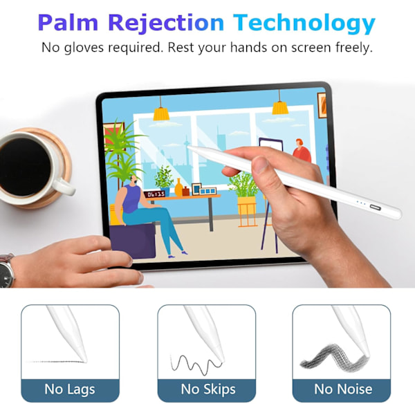 Stylus Penn for Android Touch-skjermer, Stylus Blyant for Nettbrett