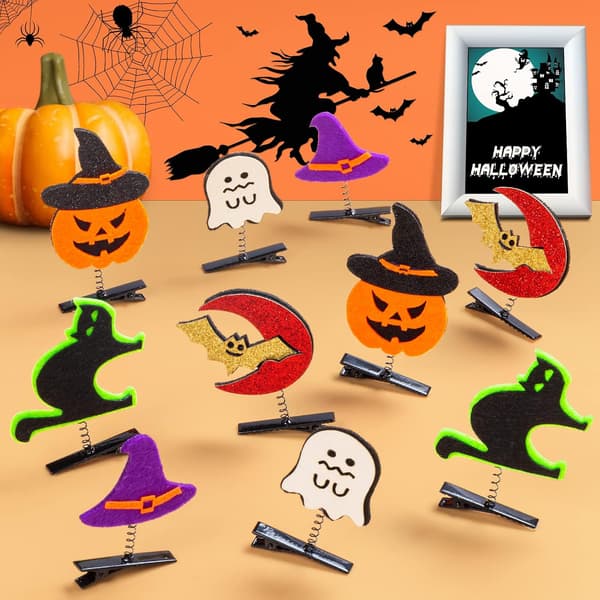 10 sklisikre hårspenner til Halloween, perfekt som hårtilbehør til barnekostymer.