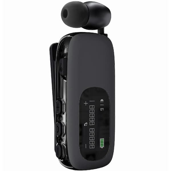 Type A K75 LCD-skærm Bluetooth-headset til erhverv med støjreduktion og vibrationsalarm