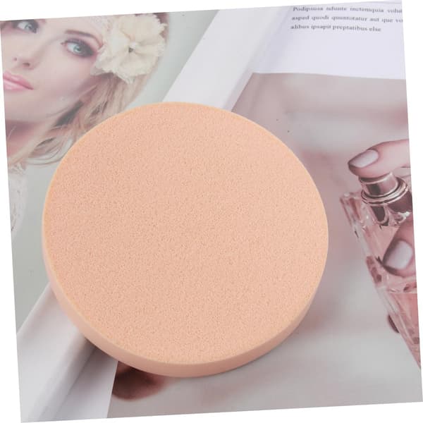 Sæt med 5 makeupsvampe, glatte svampe til foundation, hudfarve, professionelle makeupsvampe