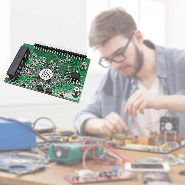 For Msata Ssd Til 44 Pin Ide Konverter Adapter Som 2.5 Tommers Ide Hdd For Laptop