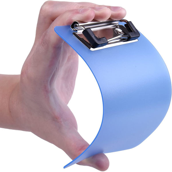 Mini Urklipp, 2-pack Små Urklippstavlor för Anteckningsblock, Memo Storlek Kvitto, Ficklistor
