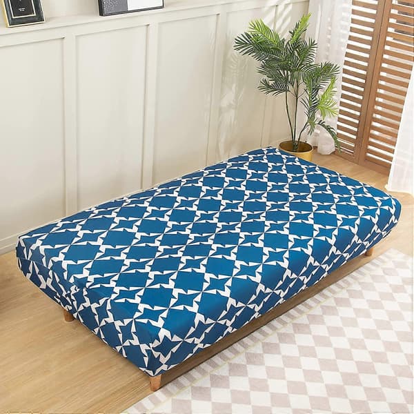 Sofföverdrag Utan Armstöd för Bäddsoffa Utan Armstöd, 115-145cm