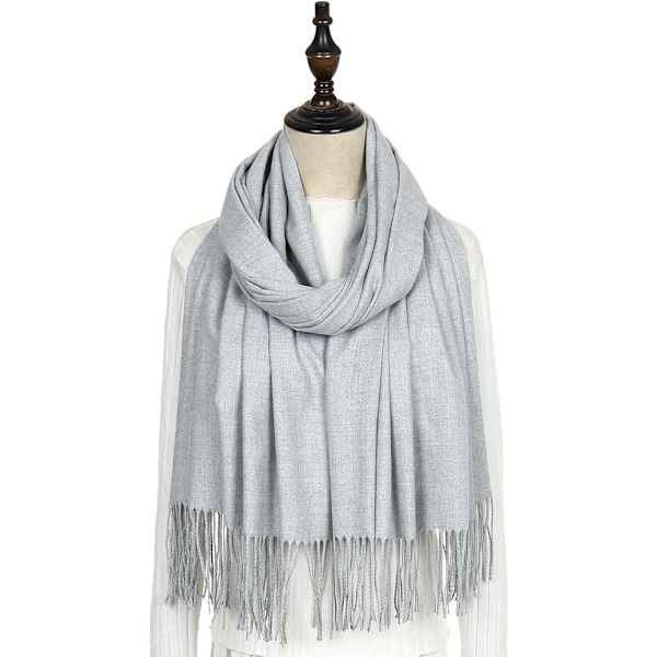 Naisten Huivit Pashmina-huivit ja -liinat Häihin Naisten Huivit Talvi-harmaa gray