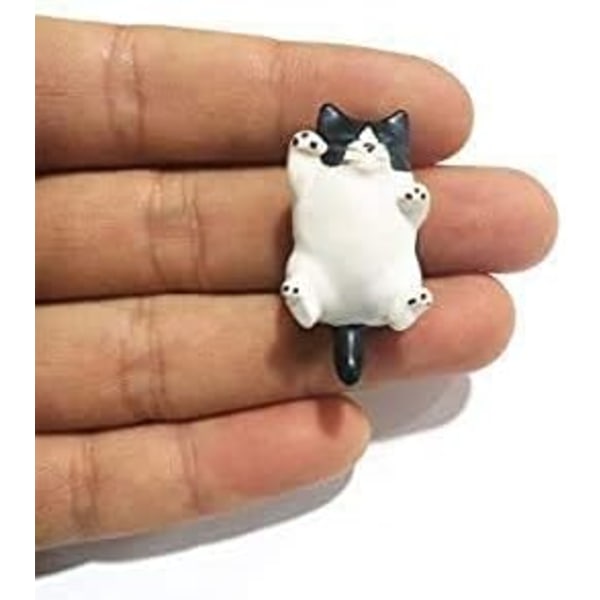 Kat Køleskabsmagneter Sjove Kattekøkken Dekoration Køleskabsmagneter Ornament 6 Stk