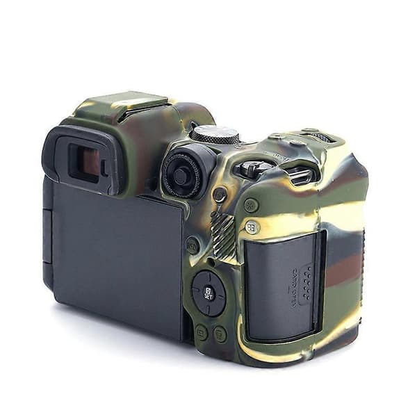 c8z Flexibelt silikonskyddsfodral för Canon EOS R7-kamera, Anti-repa T9g Anti-droppskydd - Ca
