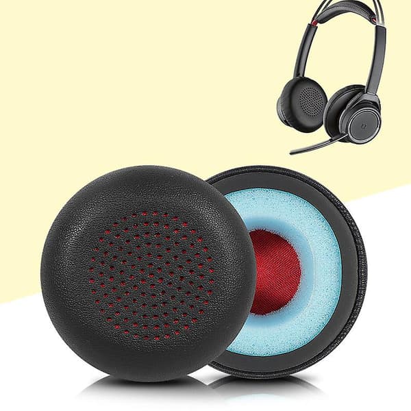 Erstatningsøreputer kompatible med Plantronics Voyager Focus Uc B825 hodetelefoner