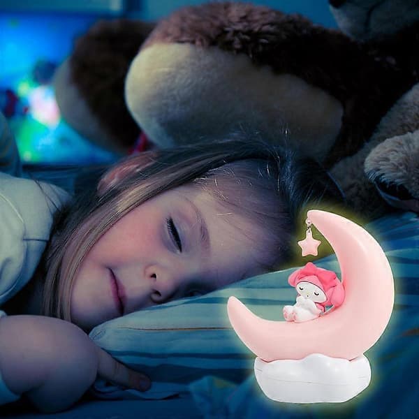 Natlampe til børn Sød Anime Figur Natlampe