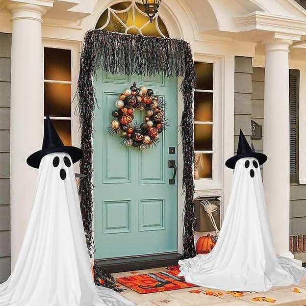 2-pack Halloween Dekorationer Fest Fjärrkontroll Lampor